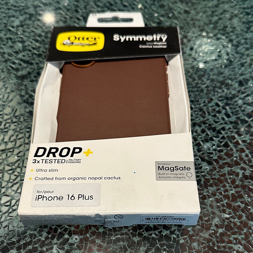 OtterBox Symmetry Series MagSafe iPhone 16 Plus Case in brown